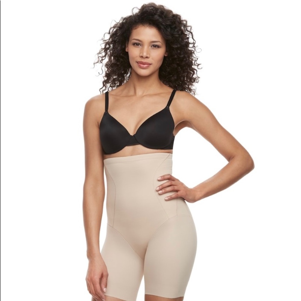 Nude Body Shaper High Waisted Thigh Slimmer